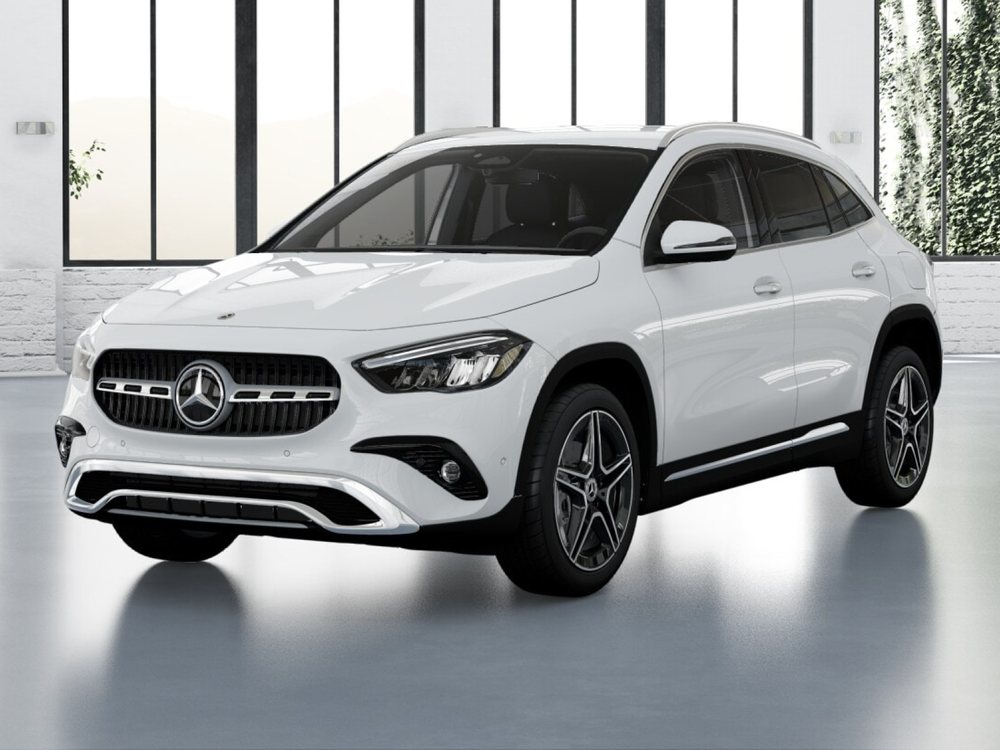 2026 GLA 250 4MATIC SUV, Polar White, from our inventory (stock TJ912908). Optional equipment shown.