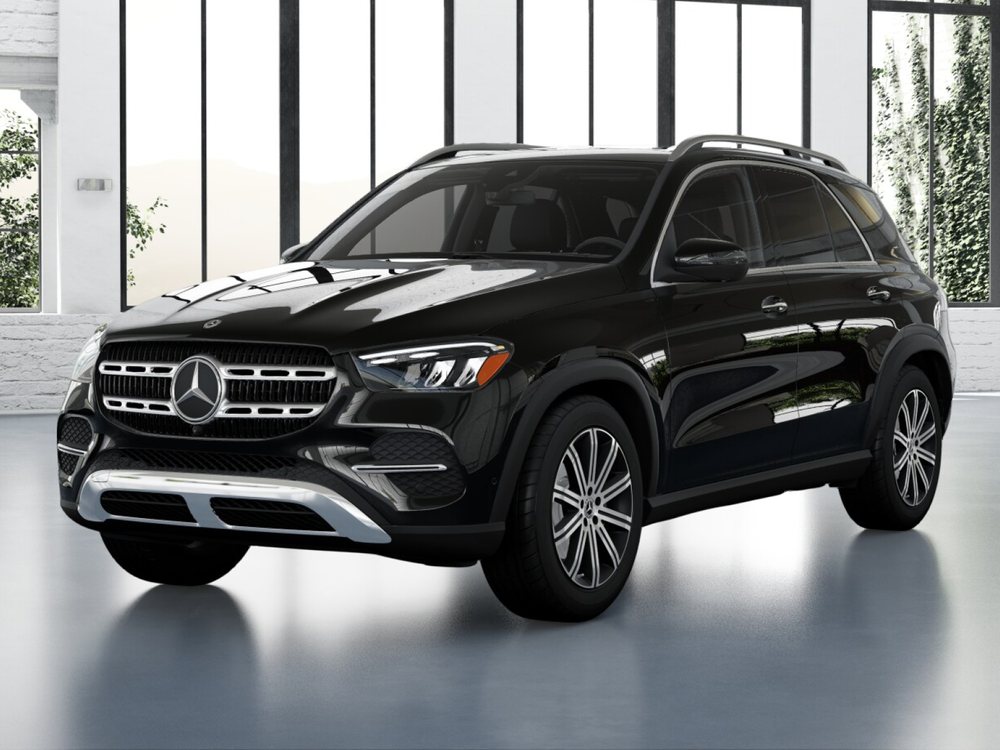 2026 GLE 350 4MATIC SUV, Obsidian Black, from our inventory (stock TB509622). Optional equipment shown.