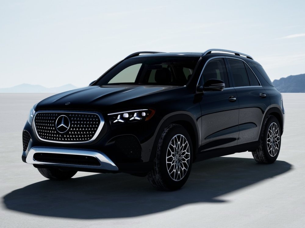 2027 GLE 350 4MATIC SUV, Black, from our inventory (stock VB739902). Optional equipment shown.